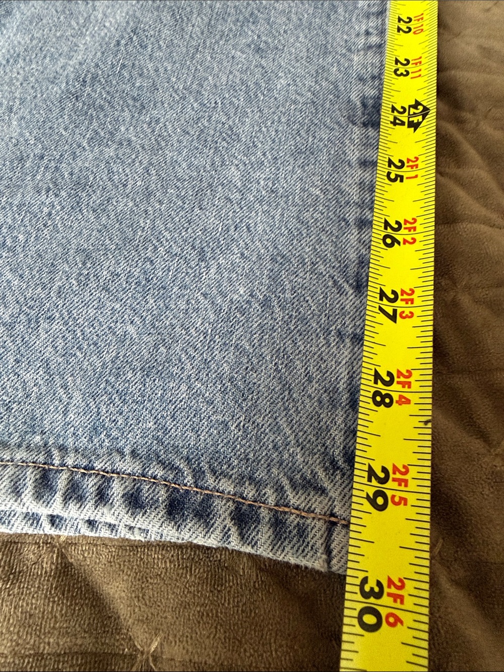 Citizens of Humanity Annina wide Leg Jeans size 28 light medium vintage wash - Picture 12 of 13